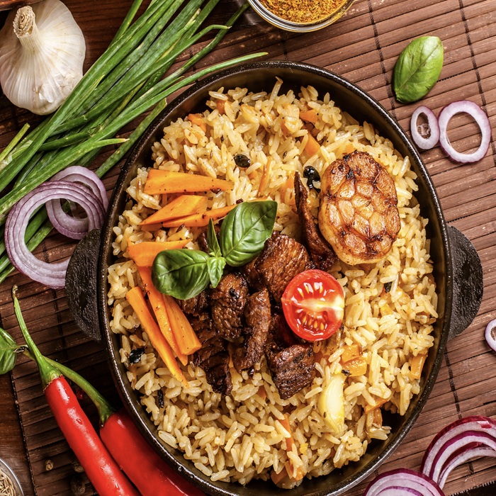 Плов с бараниной